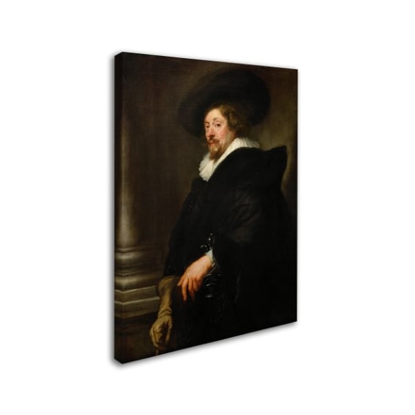 Peter Paul Rubens 'Selfportrait' Canvas Art,24x32